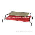 Metal pet bed, steel frame, keeps pet cool